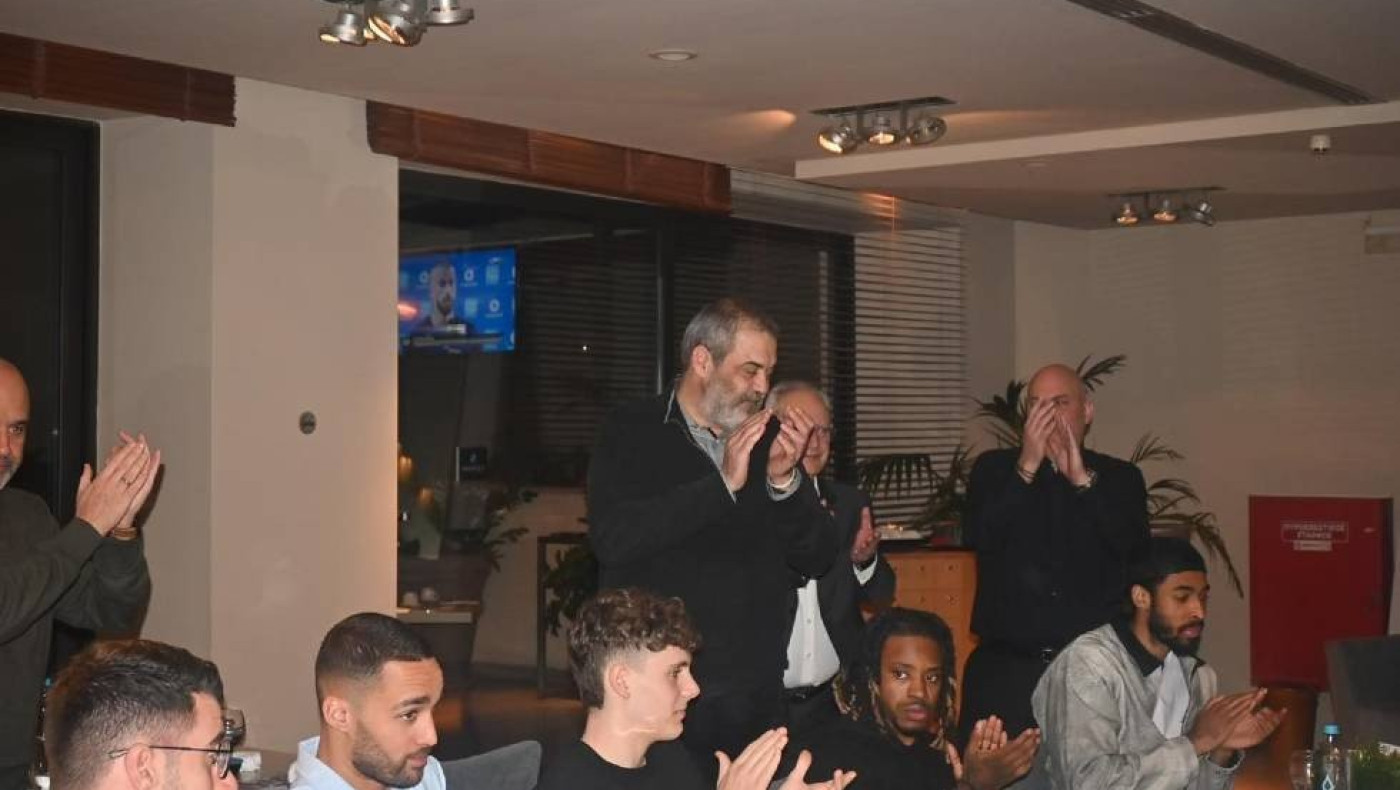 Ομιλία Χατζόπουλου στο εορταστικό δείπνο: «Να συνεχίσουμε να παλεύουμε»