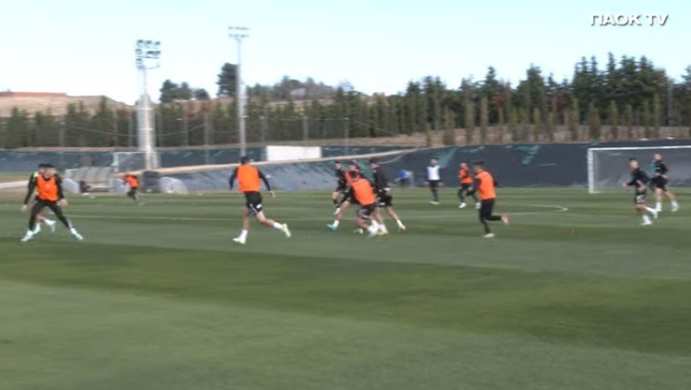 ΠΑΟΚ: Πολλή όρεξη και πάθος στο οικογενειακό διπλό