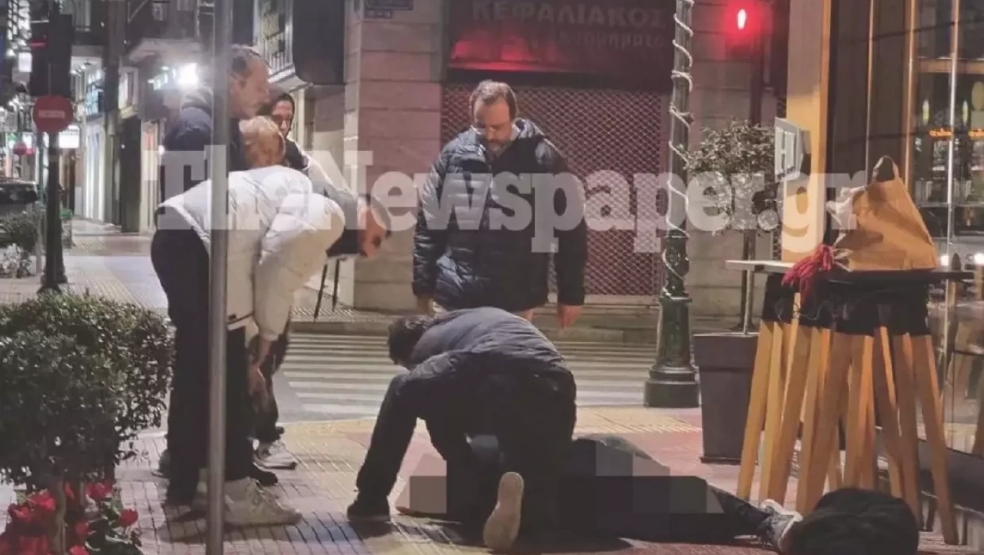 Ο Μαραβέγιας πρόσφερε τις πρώτες βοήθειες σε γυναίκα που κατέρρευσε στο δρόμο