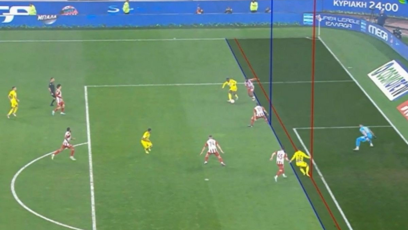 Άρης: Το γκολ του Νταρίντα που ακυρώθηκε στο Καραϊσκάκης