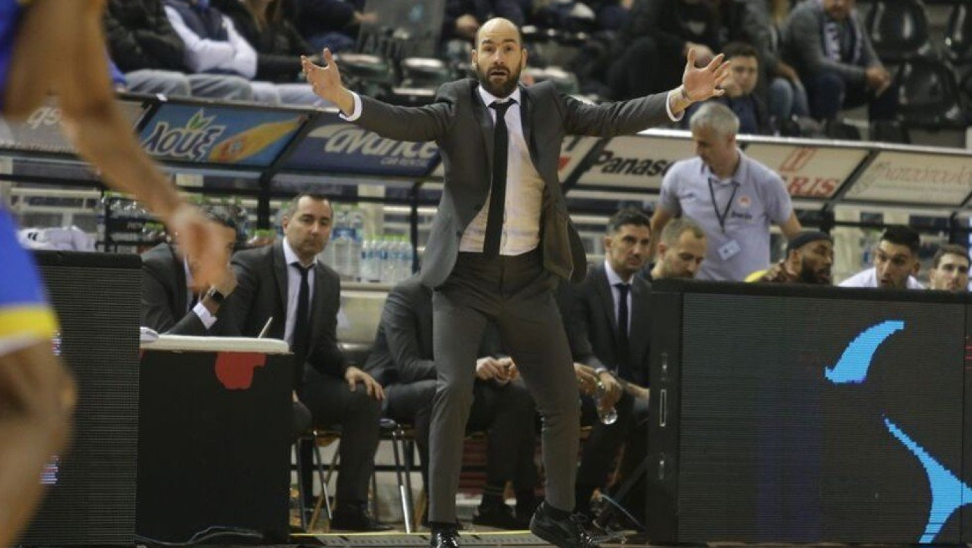 Αποθέωση του Σπανούλη στα αποδυτήρια του PAOK Sports Arena