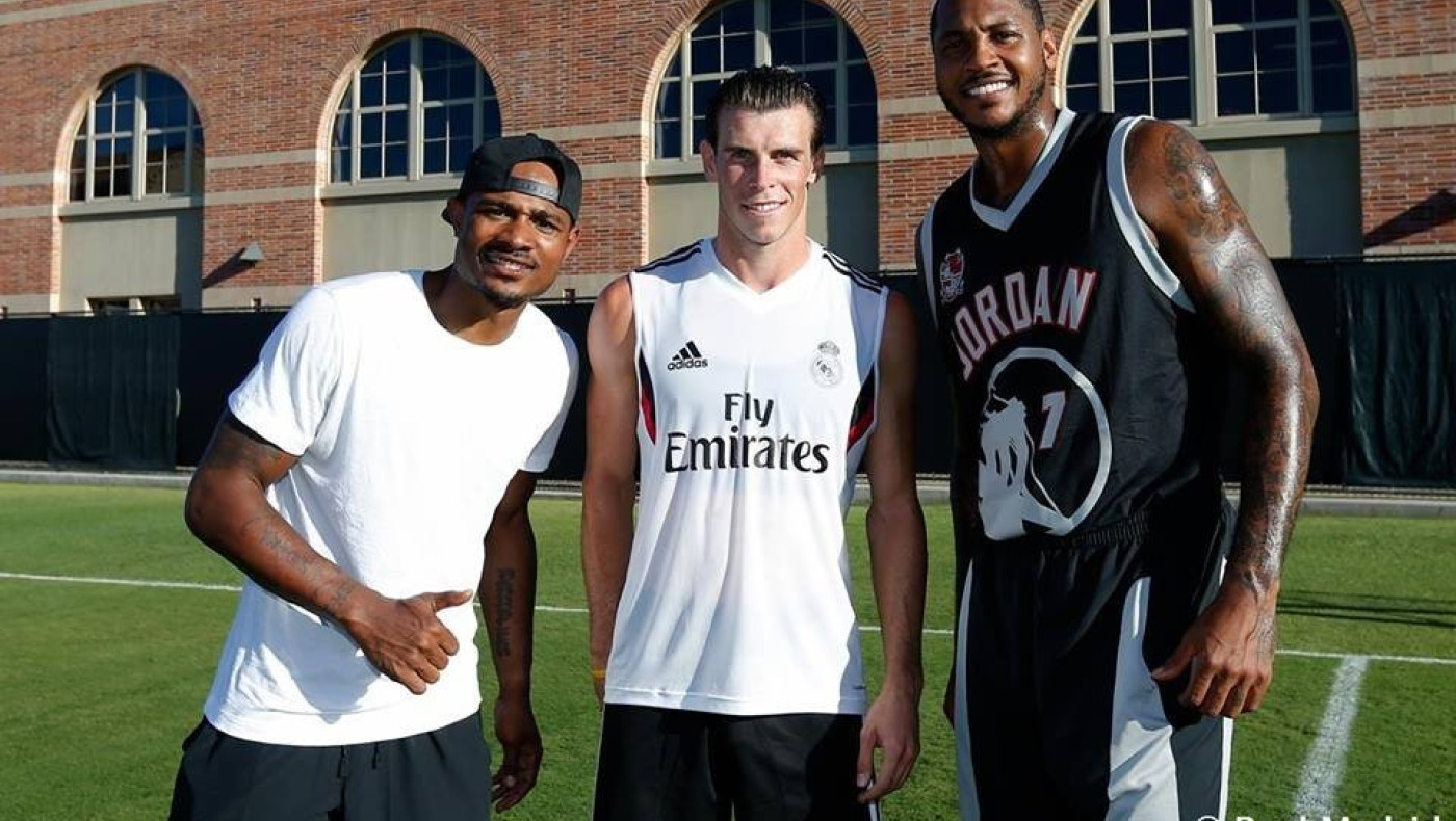 Στην προπόνηση της Ρεάλ ο Καρμέλο Άντονι