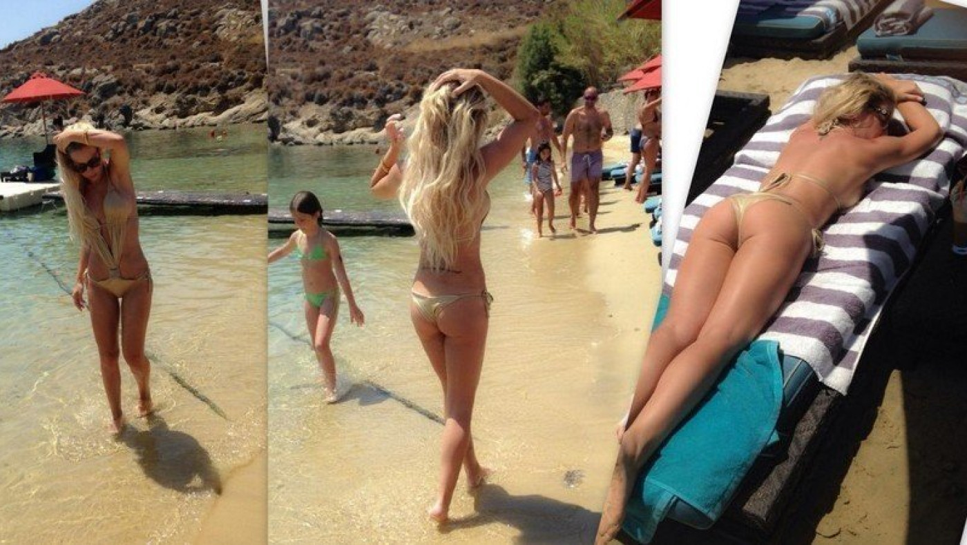 Η παρουσιάστρια και ο Λιβανέζος (pics)