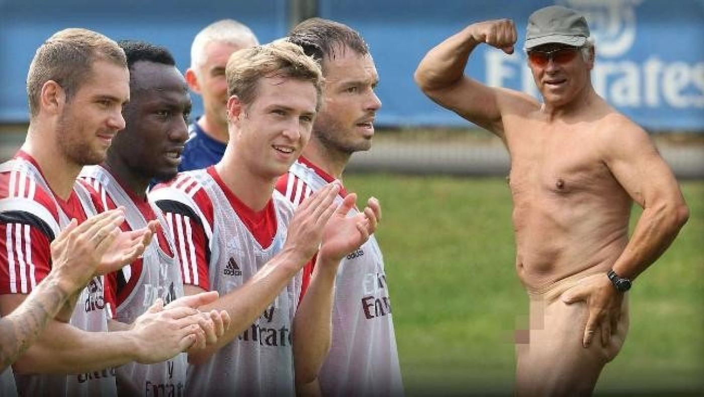 Γυμνό «ντου» στην προπόνηση του Αμβούργου (pic)