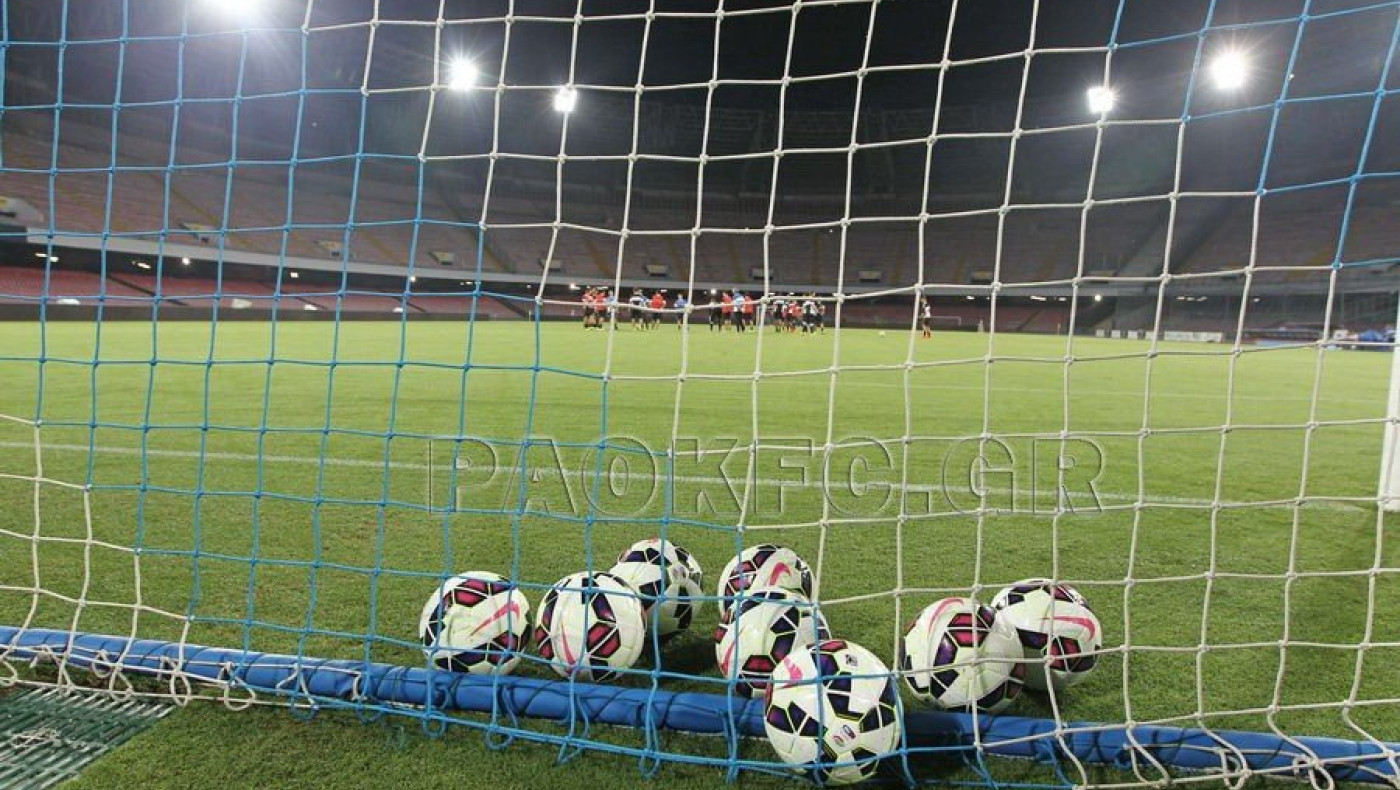 Η προπόνηση του ΠΑΟΚ στο «Σαν Πάολο» (video)