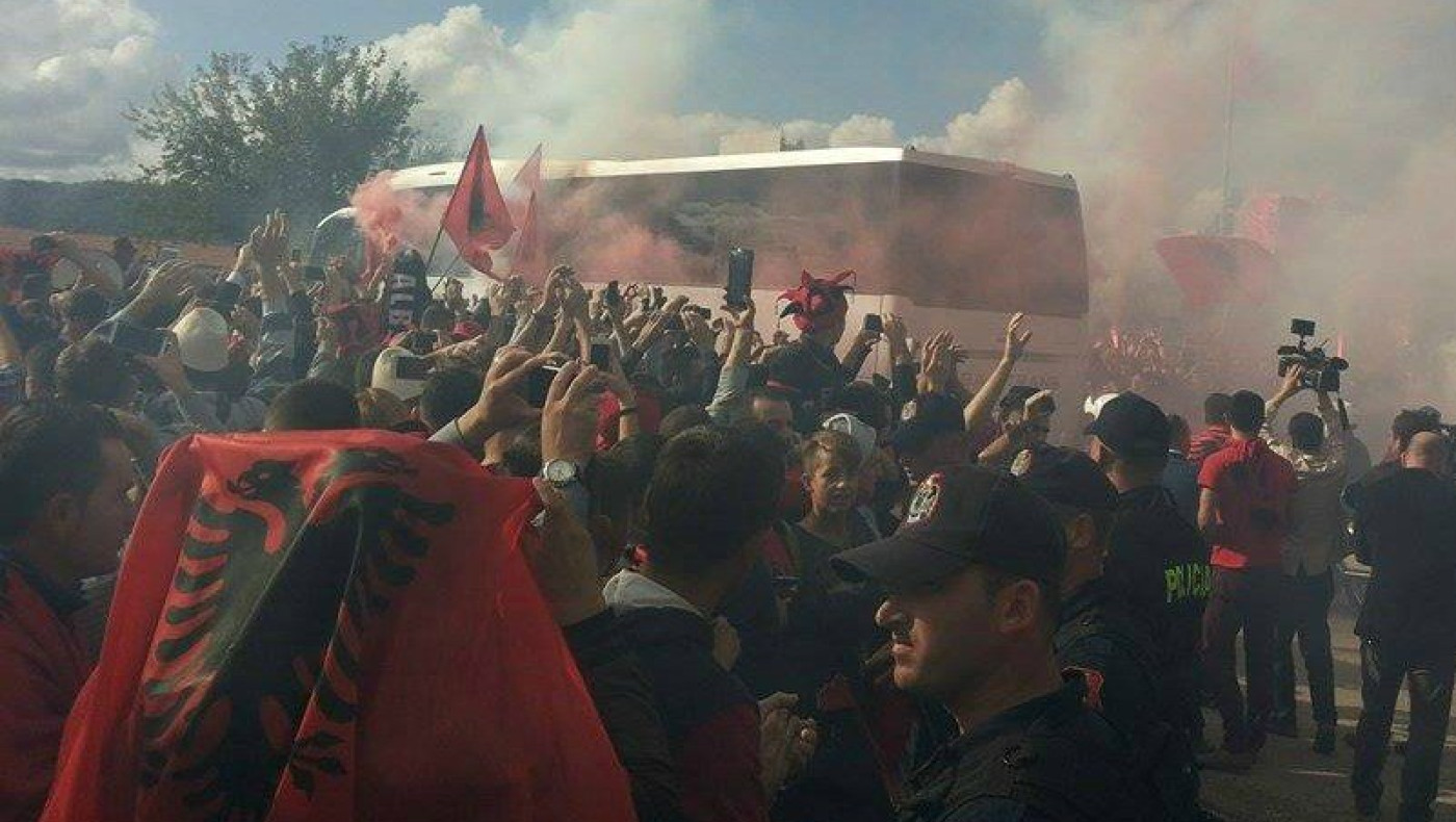 Η απίστευτη υποδοχή στους Αλβανούς διεθνείς (VIDEOS)