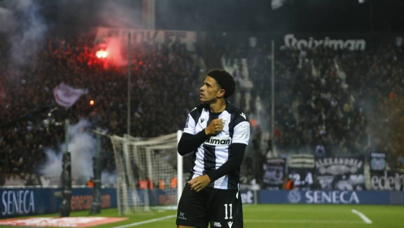 Το πρώτο «ασπρόμαυρο» μήνυμα του Τάισον μετά το γκολ και τη νίκη επί του Παναθηναϊκού (pic)