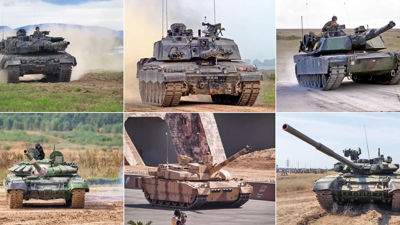 Αυτά τα τανκς στέλνει η Δύση στην Ουκρανία