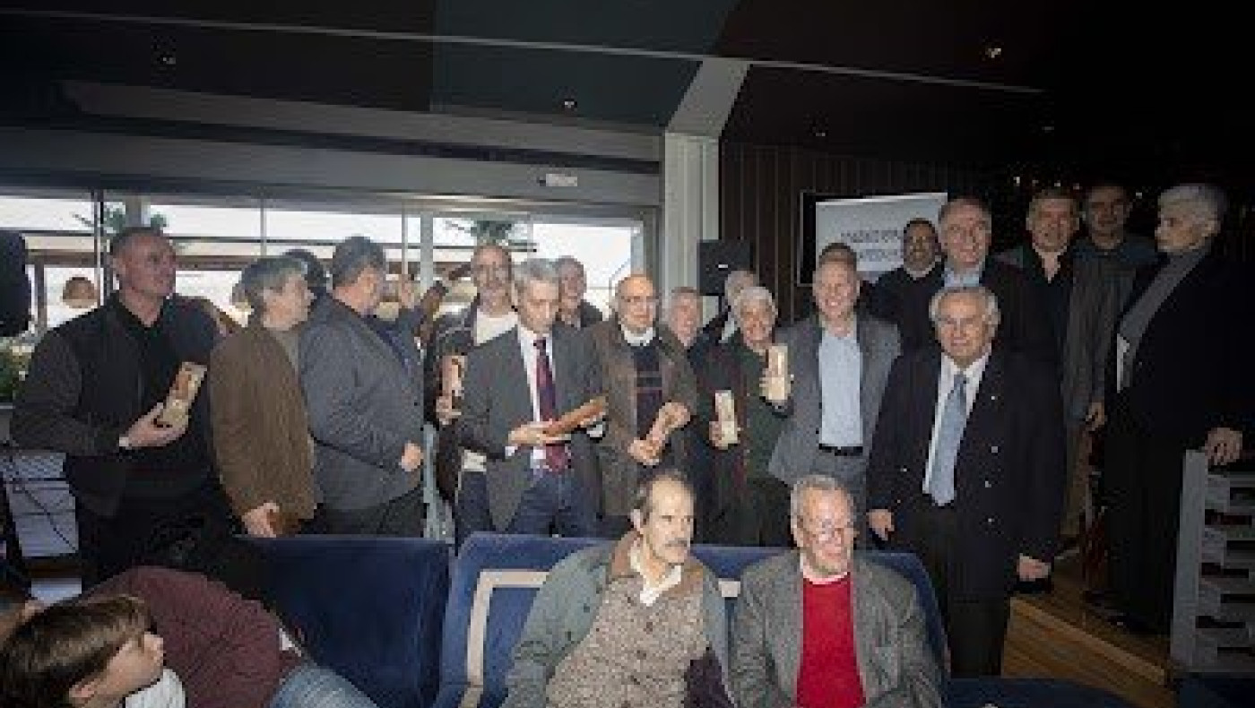 Ο Σύνδεσμος Βετεράνων Καλαθοσφαιριστών Θεσσαλονίκης έκοψε τη βασιλόπιτά του (Φωτογραφίες)