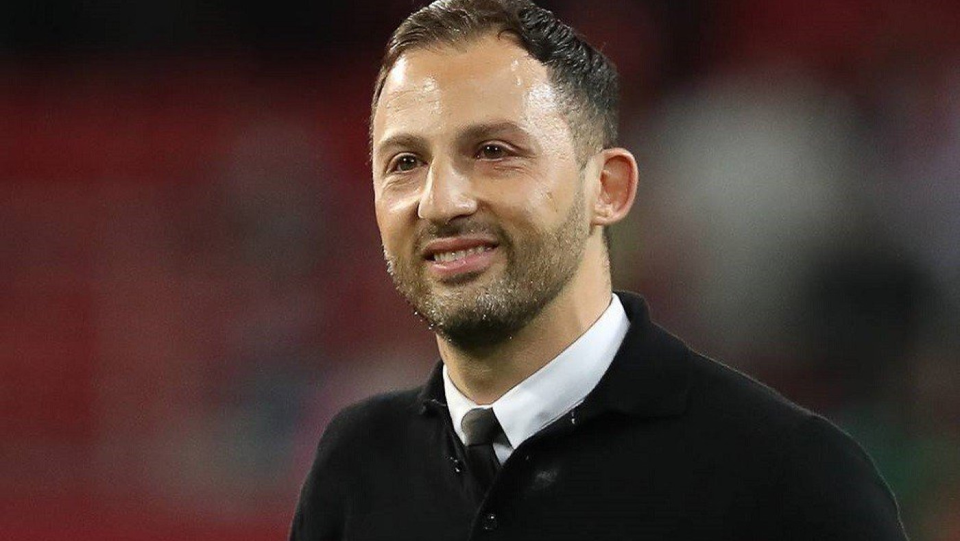 Ο Ντομένικο Τεντέσκο στον πάγκο της εθνικής Βελγίου