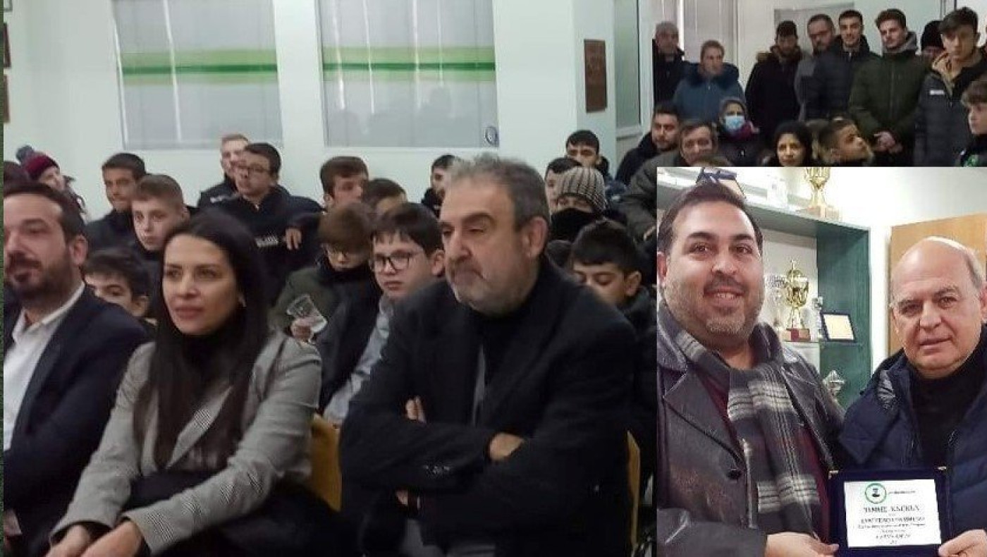 Εκοψε την πίτα του ο Παύλος Μελάς