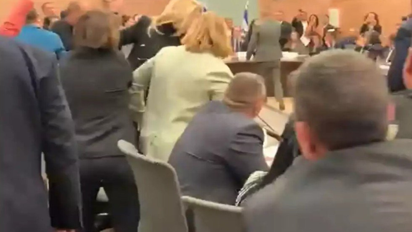 Άγριος καυγάς στη Βουλή του Ισραήλ