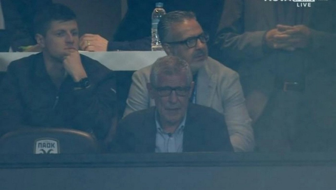 Στην Τούμπα για το ΠΑΟΚ-ΑΕΚ βρέθηκε ο Σάντος