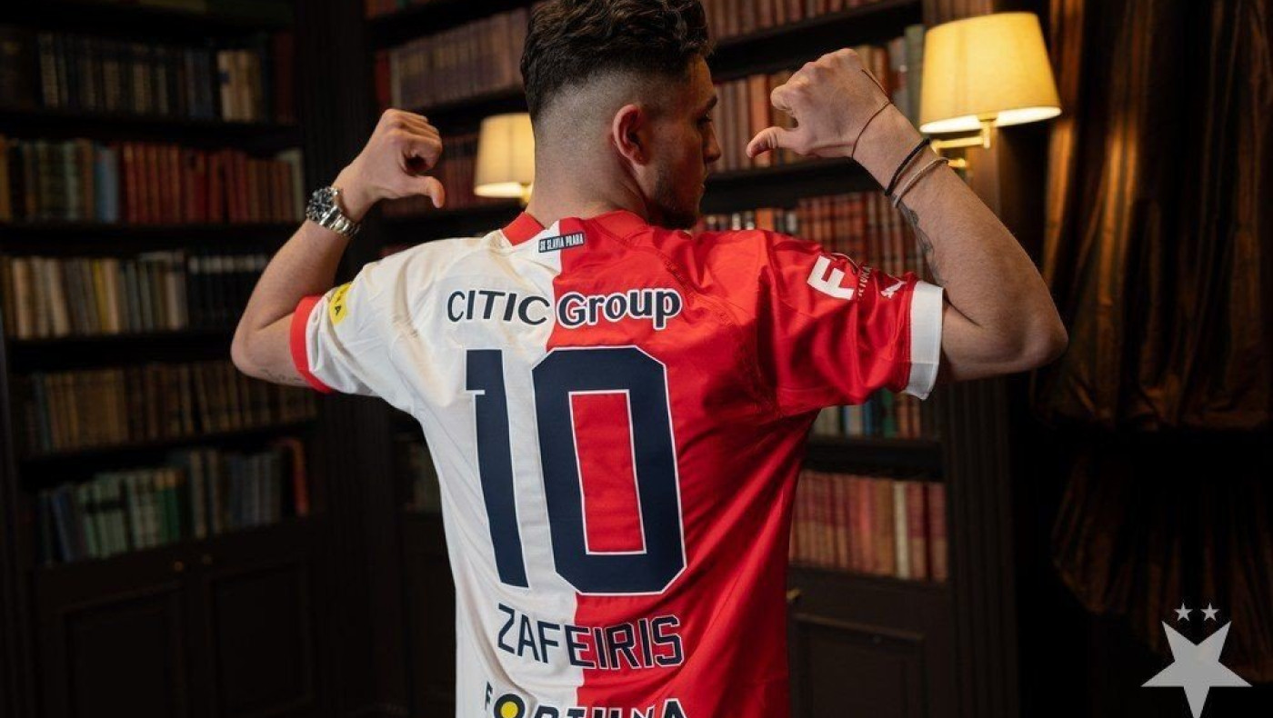 Προπονητής Σλάβια για Ζαφείρη: «Πήρε πάνω του την ομάδα σε καθοριστικό σημείο του αγώνα»