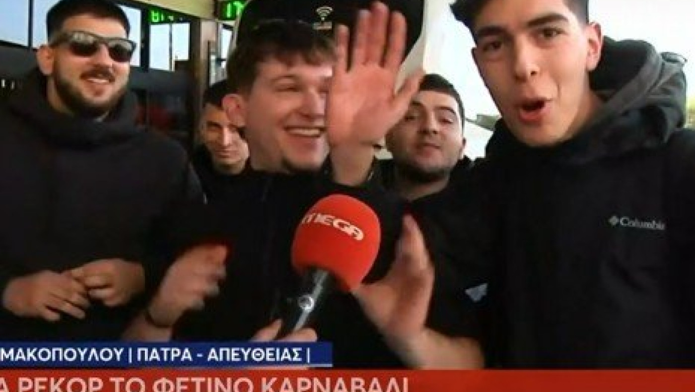 ΠΑΟΚτσής σε live του Mega: «Μόνο ΠΑΟΚ, χαιρετίσματα στον κύριο Βαγγέλη!» (vid)