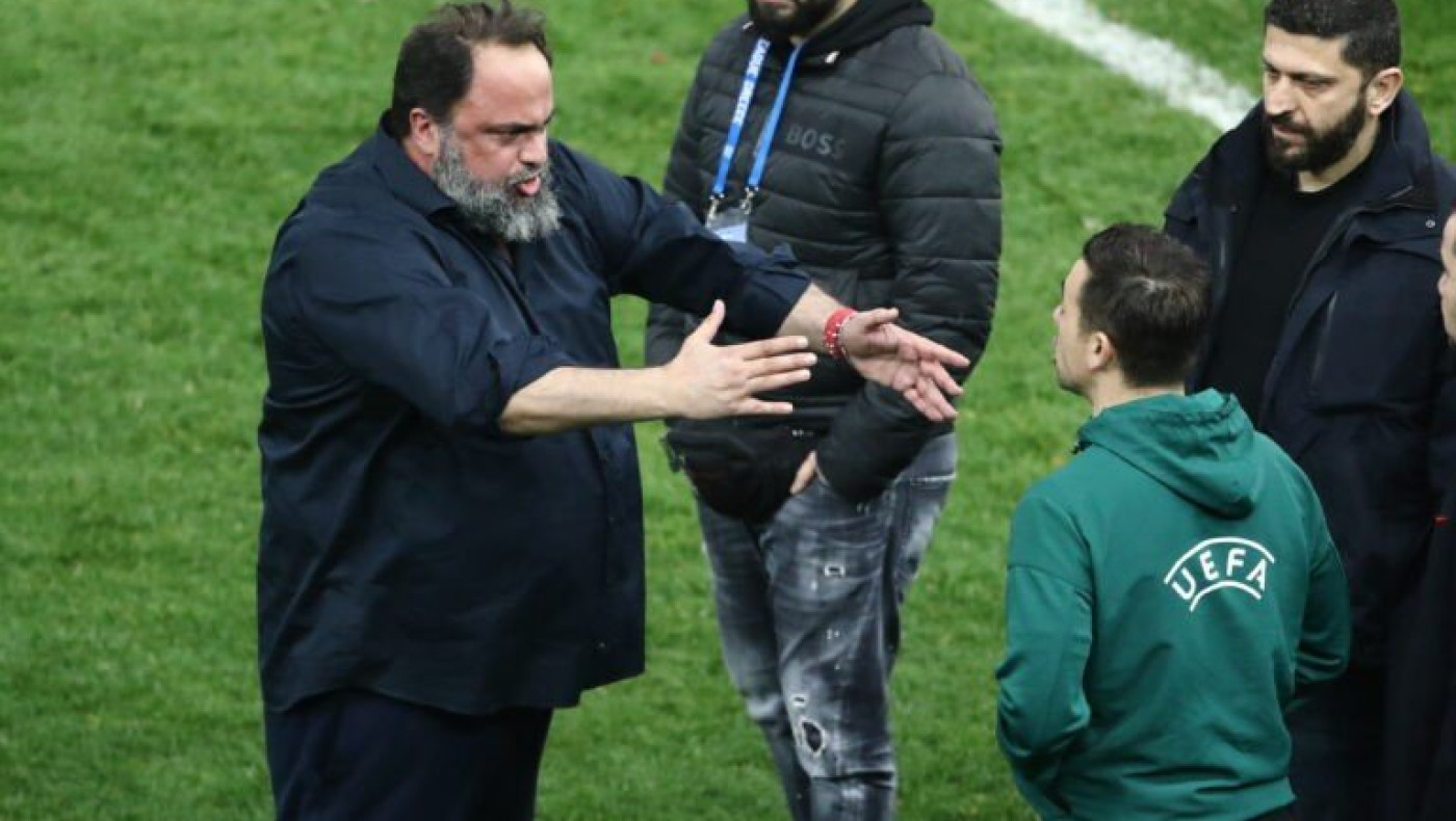 Σε απολογία Μαρινάκης, Καραπαπάς για υβριστική συμπεριφορά στον Πινέιρο