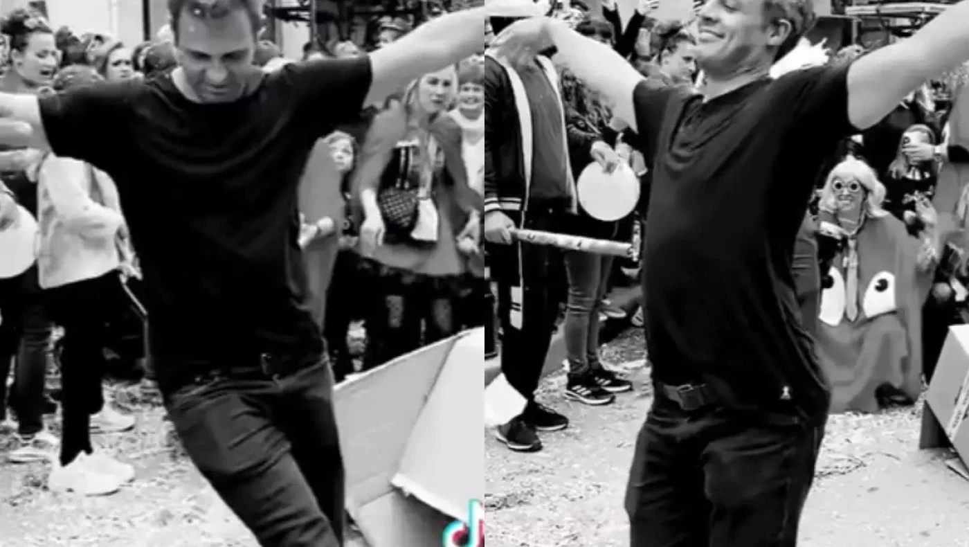 Επικός Σάββας Μπούμπουρας: Ντύθηκε...Μπισμπίκης και χόρεψε ζεϊμπέκικο