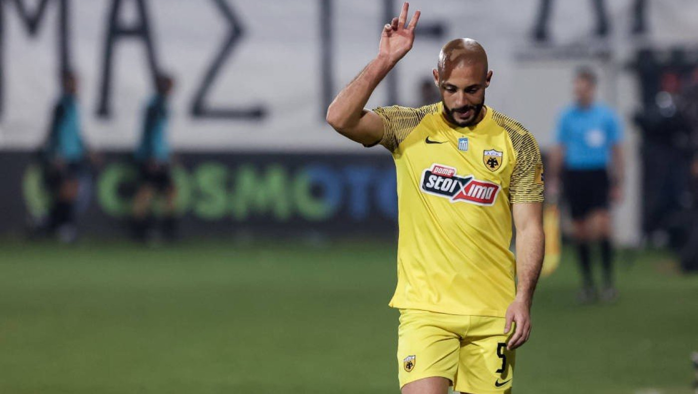AEK: Συμπλήρωσε κάρτες ο Άμραμπατ, πού εκτίει την τιμωρία του