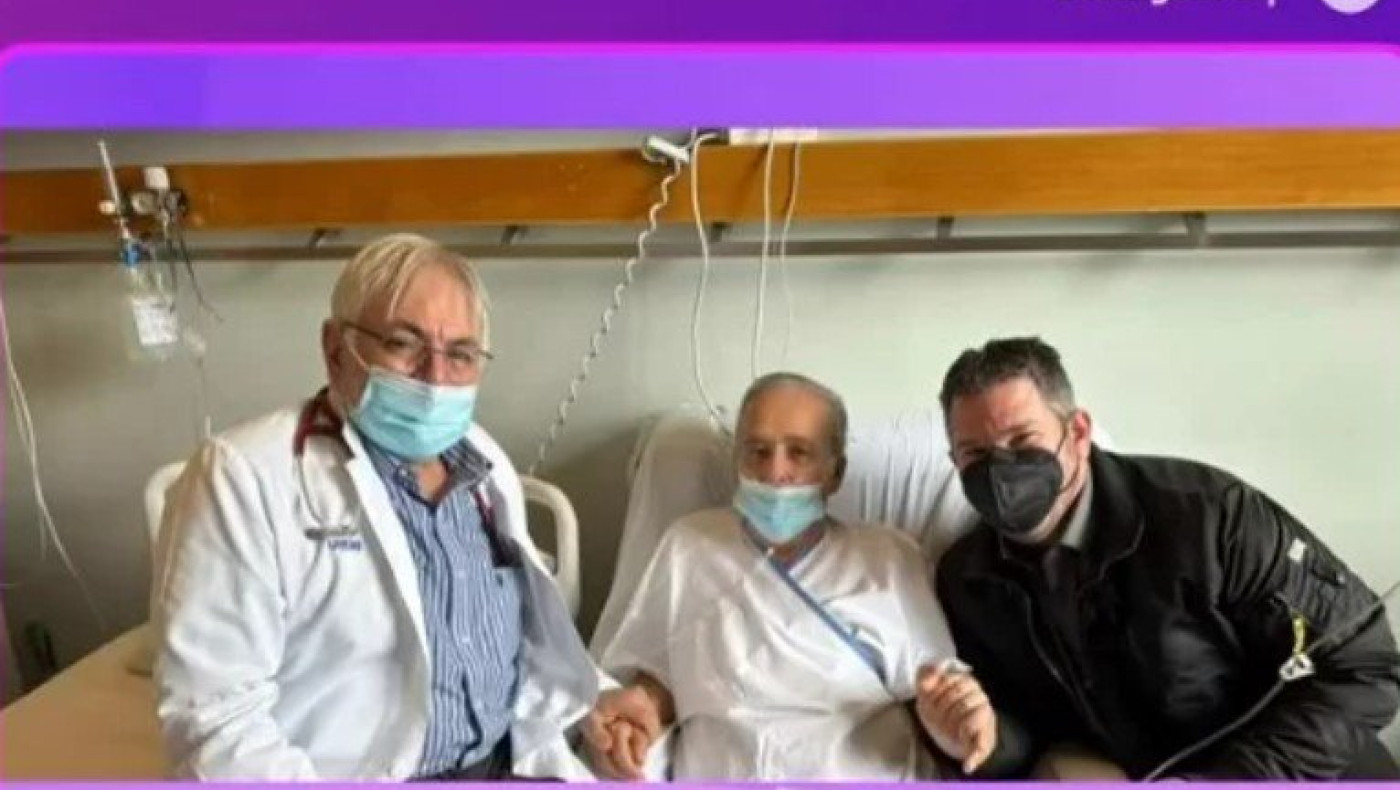 Ανδρέας Μικρούτσικος: Οι πρώτες φωτογραφίες μέσα από το νοσοκομείο (vid)