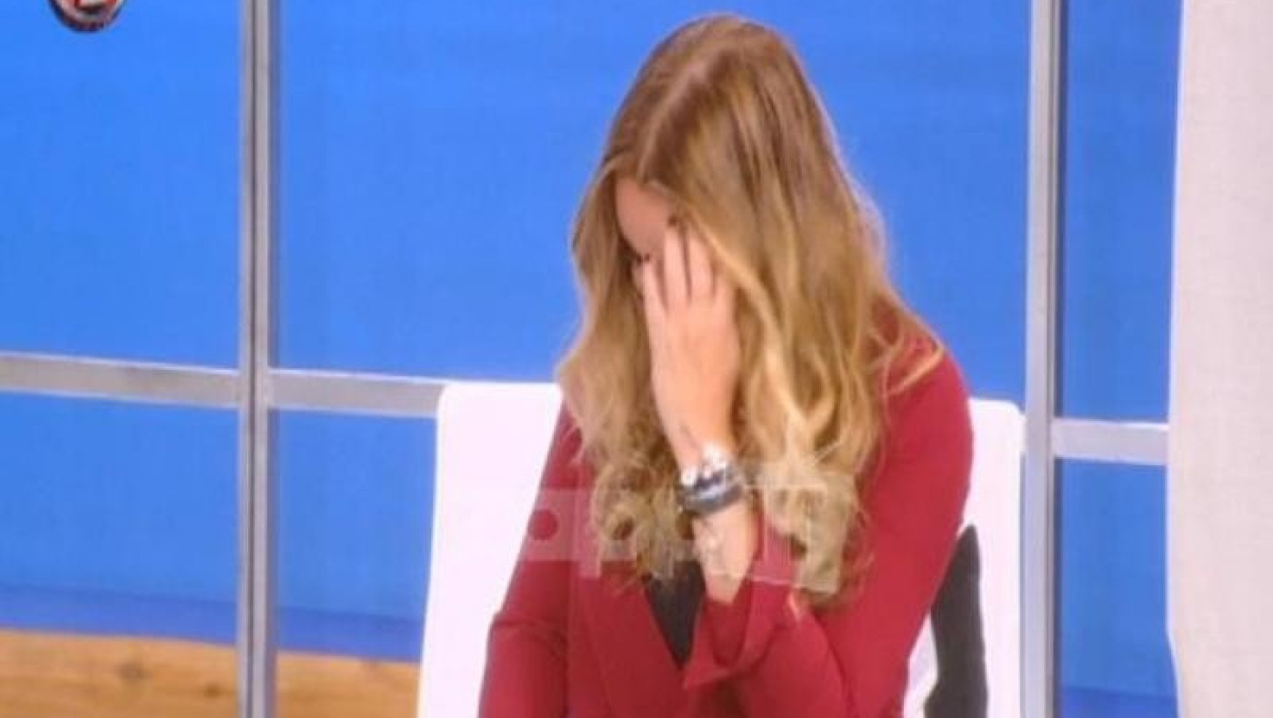 Η on air συγκίνηση της Ναταλίας Γερμανού  (ΒΙΝΤΕΟ)