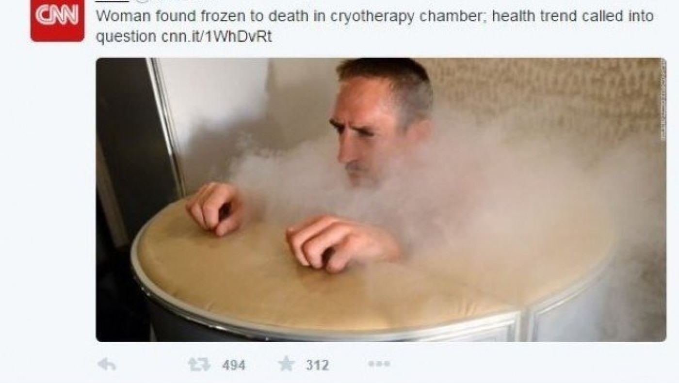 CNN : Νεκρή γυναίκα ο Φρανκ Ριμπερί ...