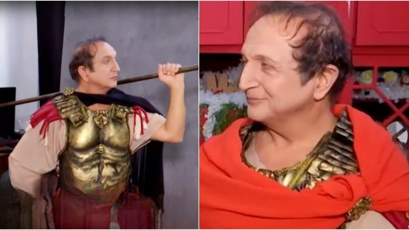 Μπιμπίλας: «Όποιος δεν βλέπει ότι μοιάζω με τον Μέγα Αλέξανδρο είναι τυφλός»