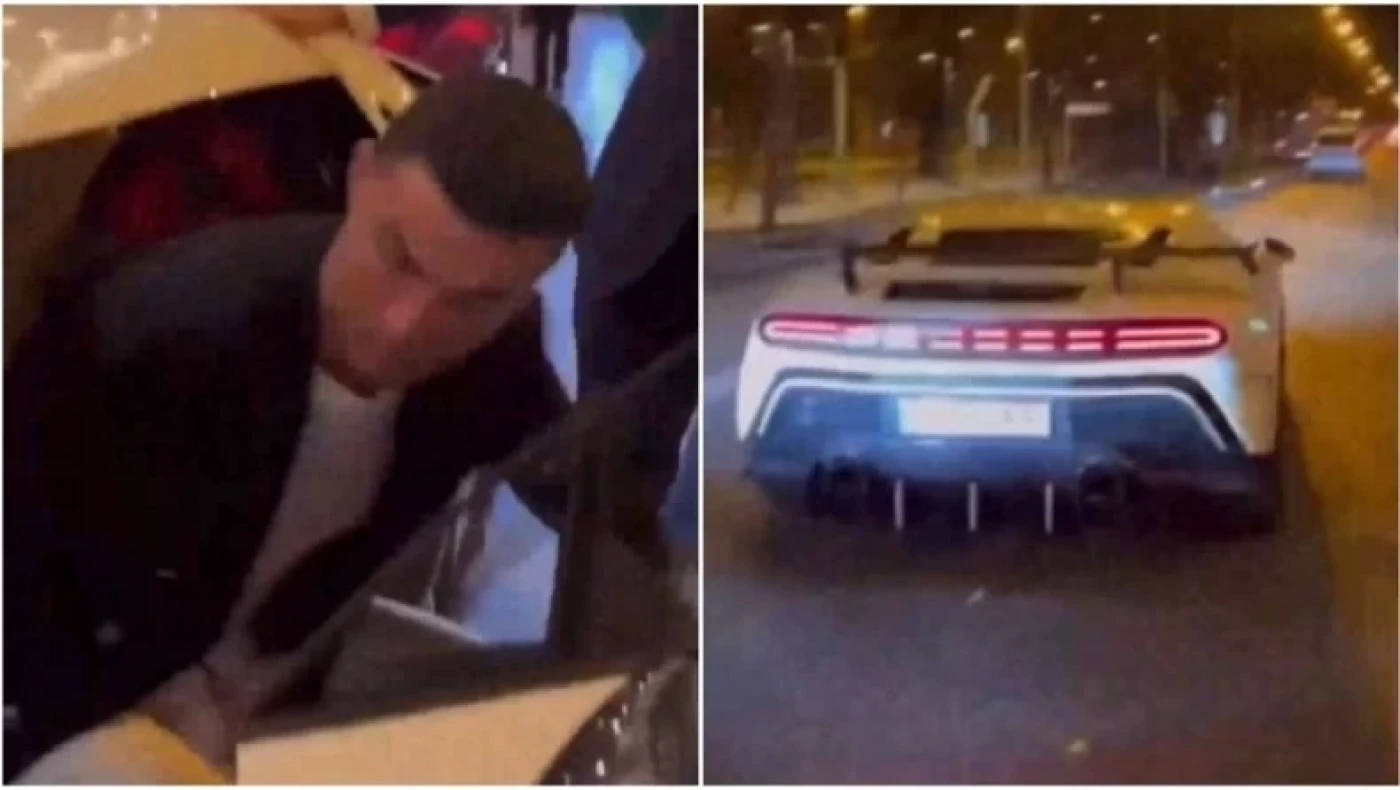 «Έπεσαν τα σαγόνια» στους δρόμους της Μαδρίτης: Ο Ρονάλντο κυκλοφόρησε με πανάκριβη Buggati