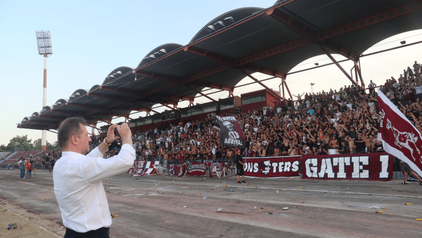 Νταβέλης: «Δεν πωλείται η ΑΕΛ όσο ο ήλιος ανατέλλει στην Ανατολή και δύει στη Δύση»