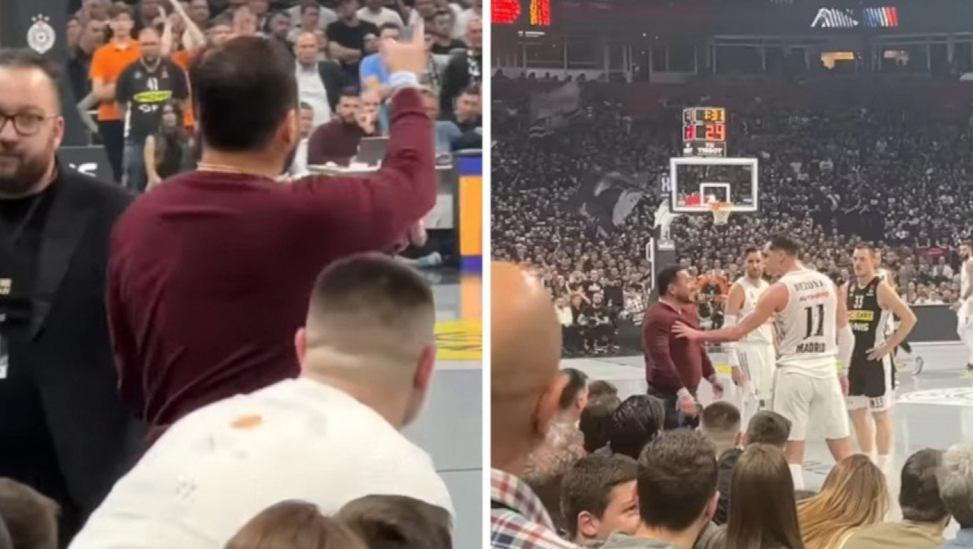 Ευρωλίγκα: Οπαδός της Παρτιζάν απείλησε τους διαιτητές και αποβλήθηκε