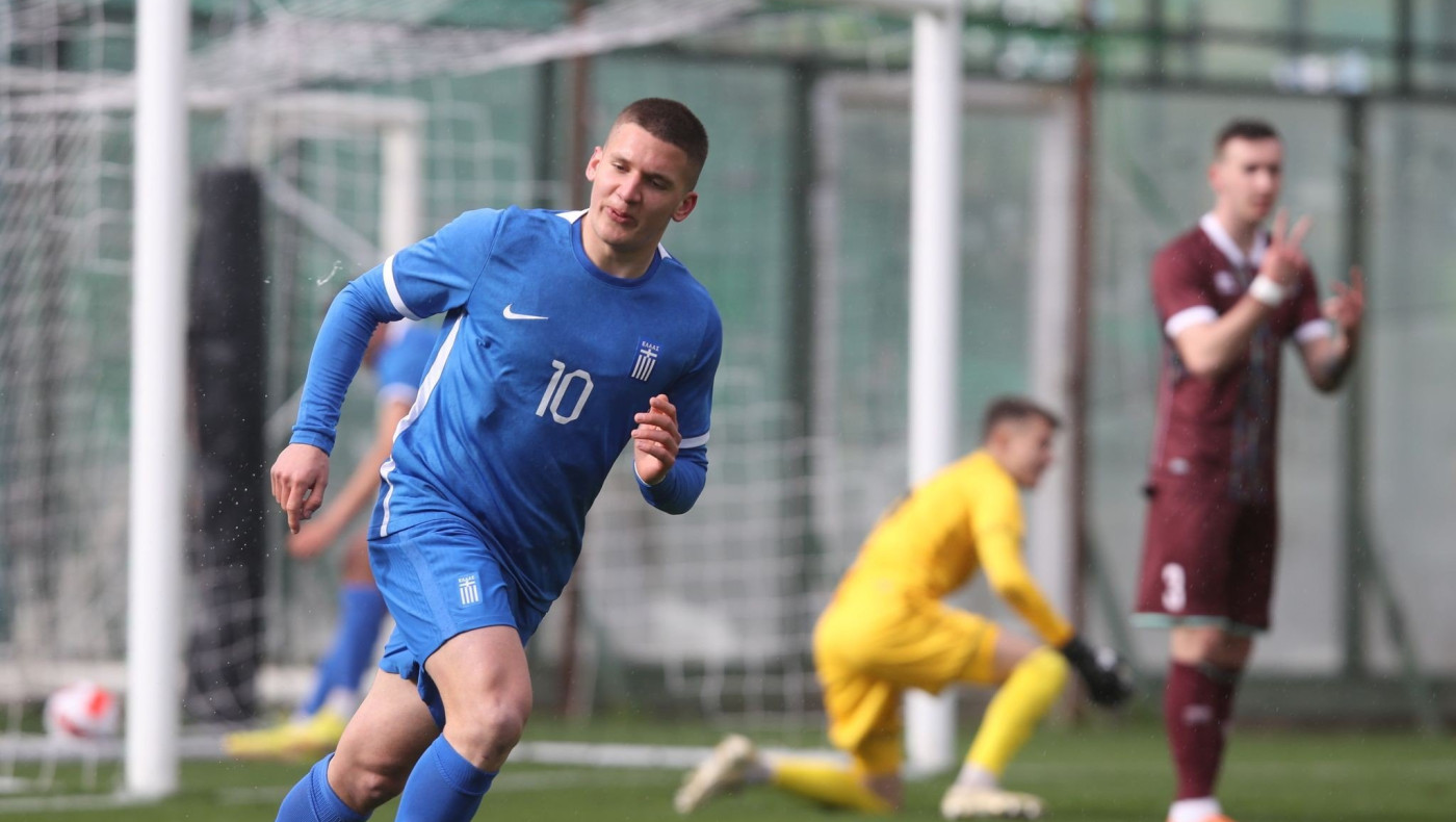 Το όμορφο γκολ του Τζόλη με την Εθνική Ελπίδων