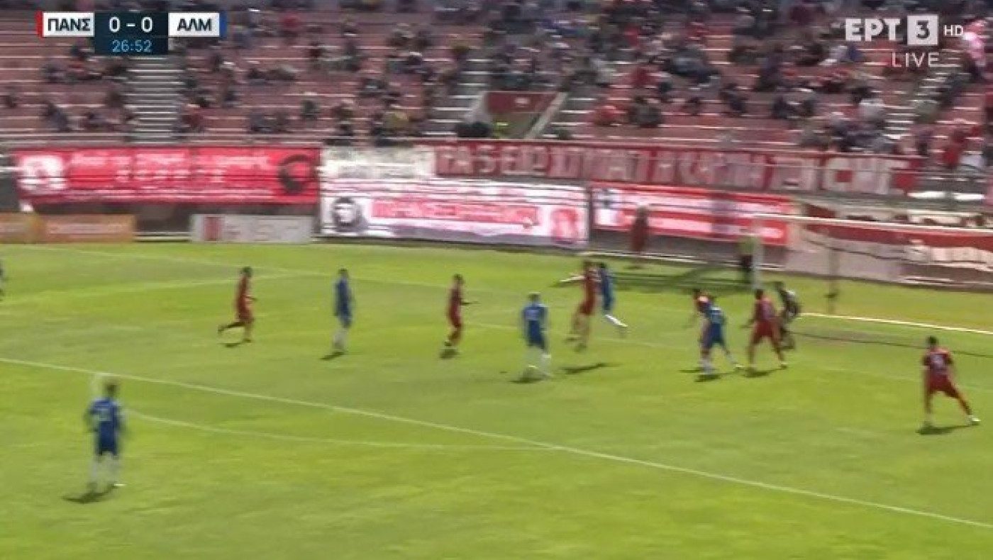 Πανσερραϊκός - Αλμωπός 1-0: Ο Αυλωνίτης με κεφαλιά άνοιξε το σκορ
