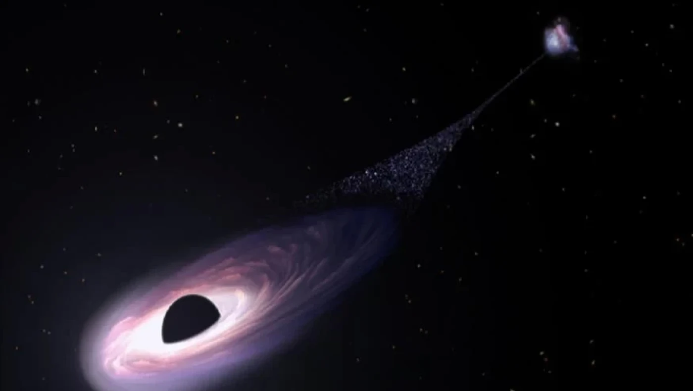 Επιστήμονες εντόπισαν μαύρη τρύπα - «φυγά»: Θα μπορούσε να ταξιδέψει από τη Γη στη Σελήνη σε 14 λεπτά! Οι εκπληκτικές εικόνες