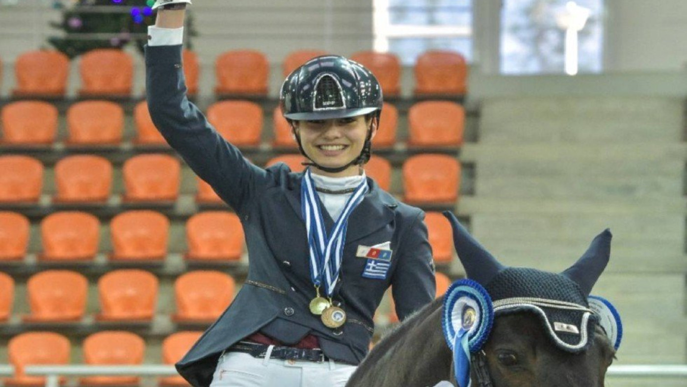 Δανάη Γιαννοπούλου, η ελληνίδα που πήρε ένα χρυσό και δύο χάλκινα στην ιππική