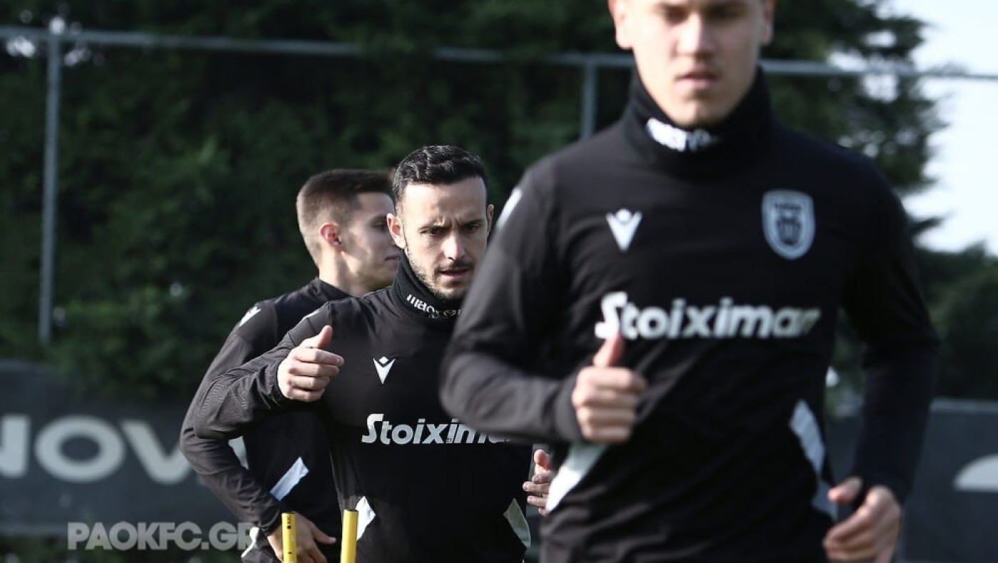 ΠΑΟΚ: Στο «κάδρο» ο Παναθηναϊκός, εκτός προπόνησης Καντουρί - Σάστρε