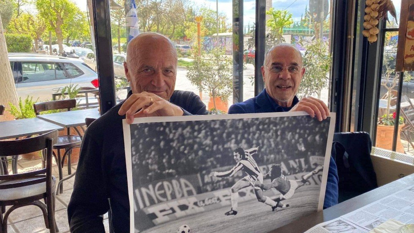 Συνάντηση Κούδα - Μπλιάτκα - Παππού για τη φωτογραφία σύμβολο του fair play