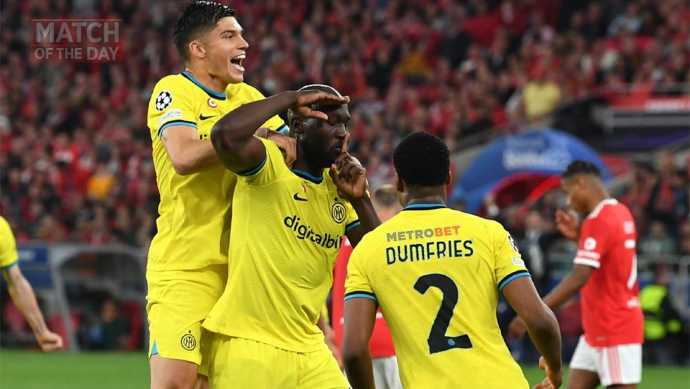 «Ματς της ημέρας» : - Ιντερ - Μπενφίκα –