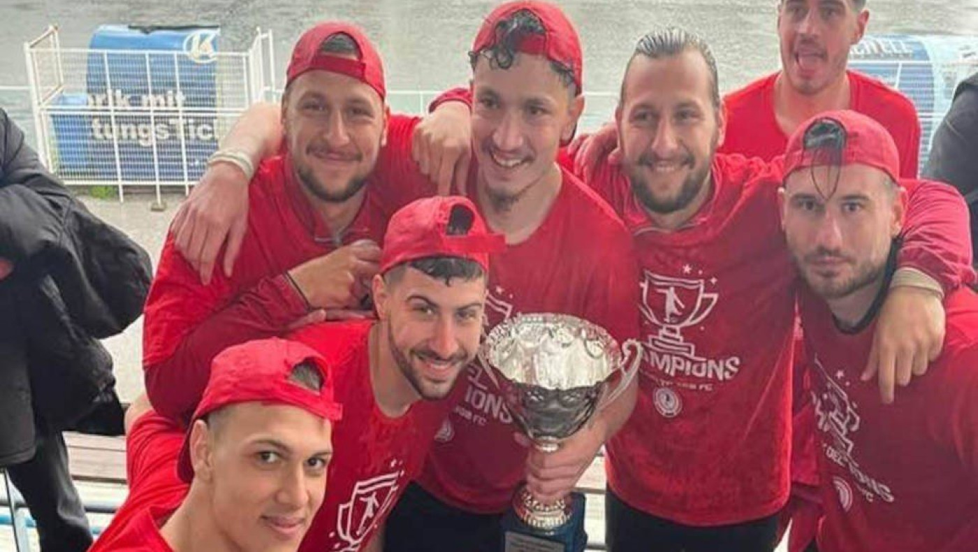 Φιέστα  για το IEK DELTA FC στην Τριανδρία - Γιόρτασαν την άνοδο στην Α1 της ΕΠΣΜ