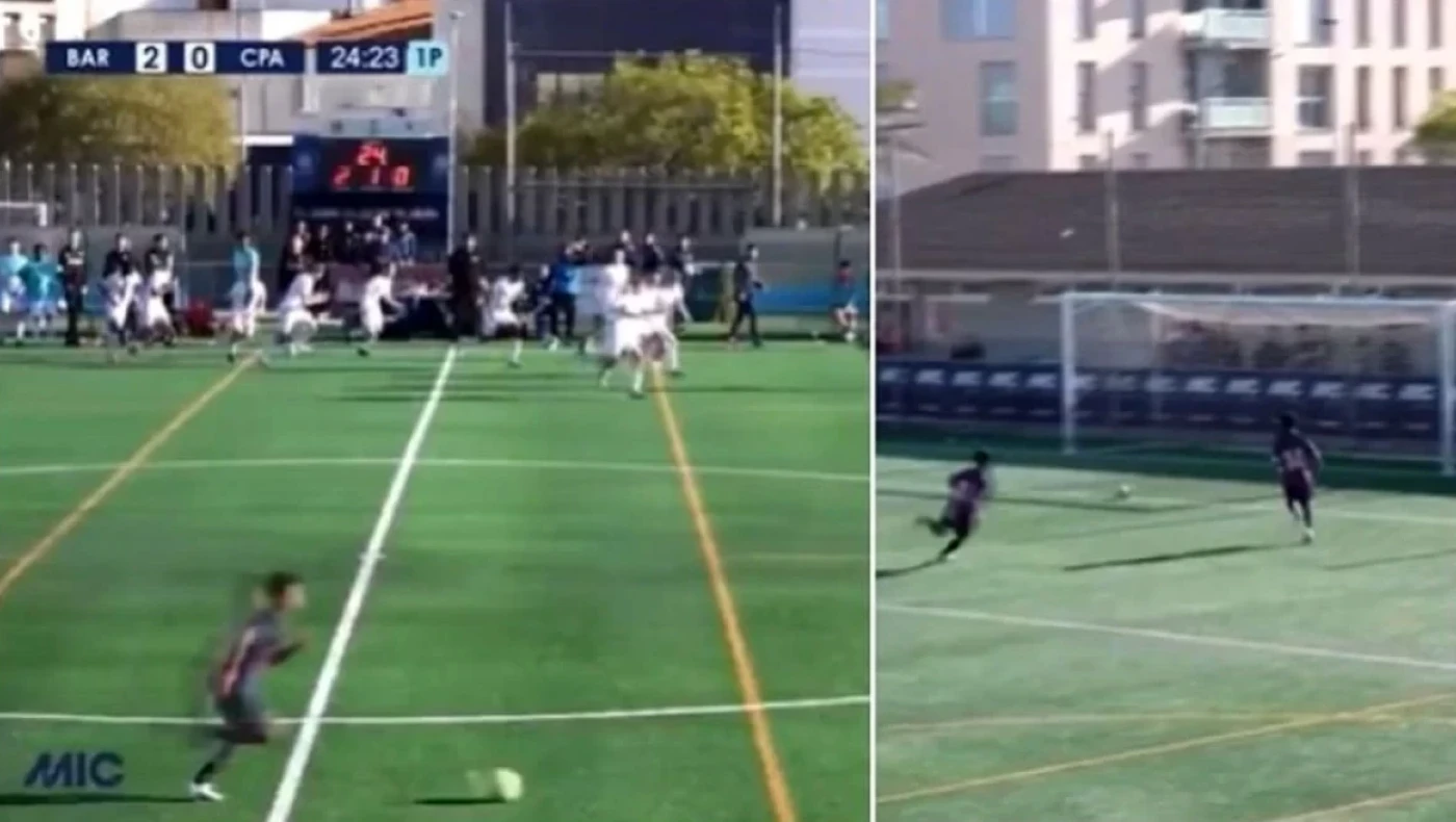 Μπαρτσελόνα: Ο Κλάιφερ «τζούνιορ»...χαλάει το όνομα του πατέρα του- Έκανε το πιο antifair γκολ