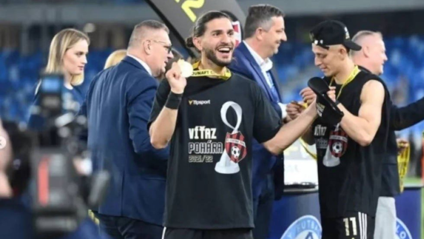 Κυριάκος Σαββίδης: Κυπελλούχος για δεύτερη φορά με τη Σπάρτακ Τρνάβα