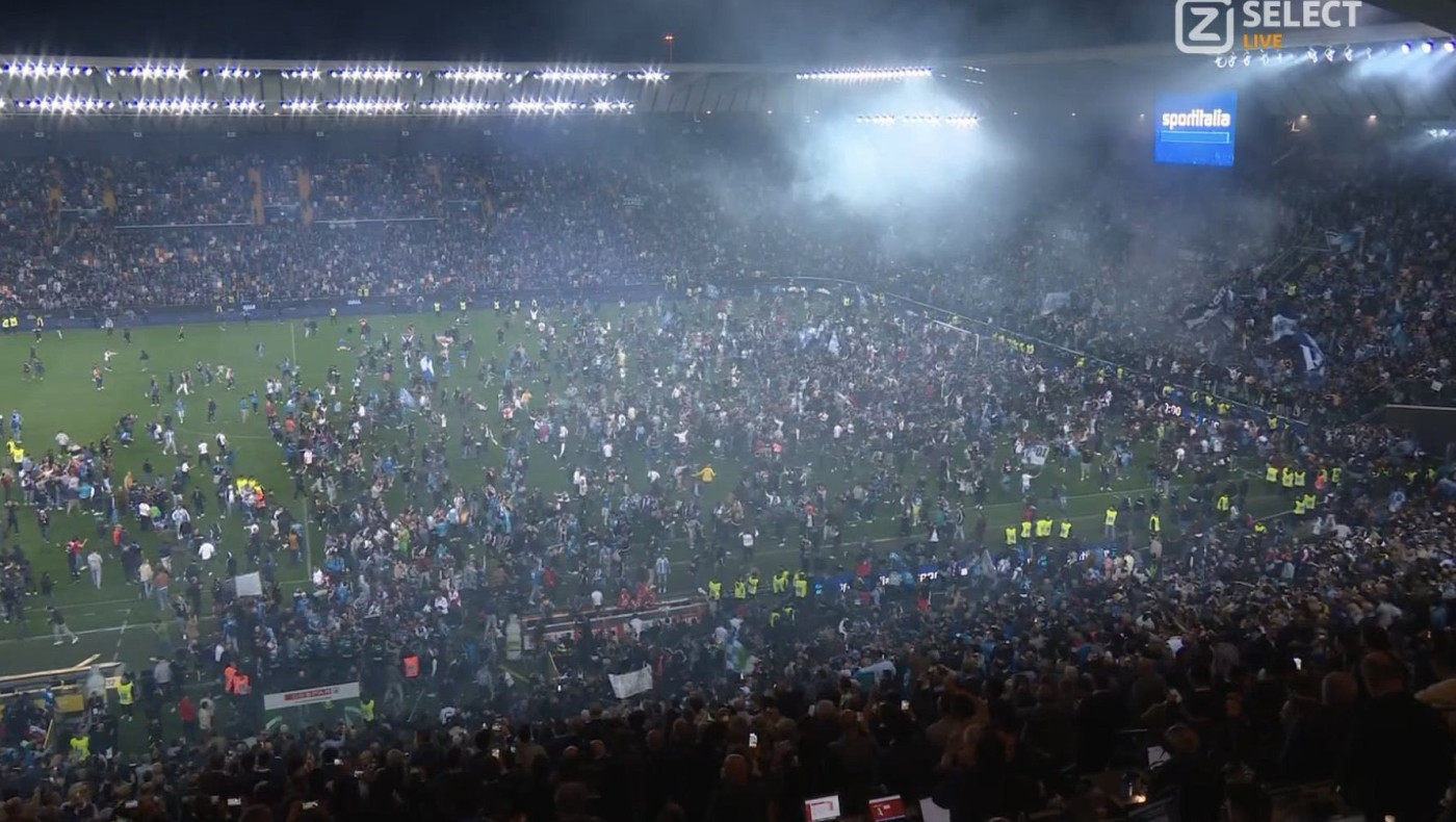 Χαμός στη Νάπολη! Οι πρώτοι ξέφρενοι πανηγυρισμοί από ψηλά (vid)