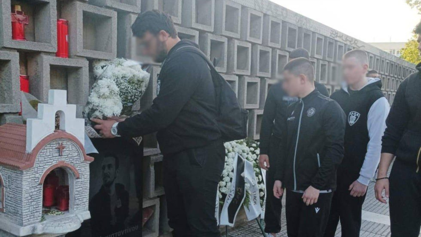 ΠΑΟΚ: Το μνημόσυνο για τον Νάσο Κωνσταντίνου (pics)