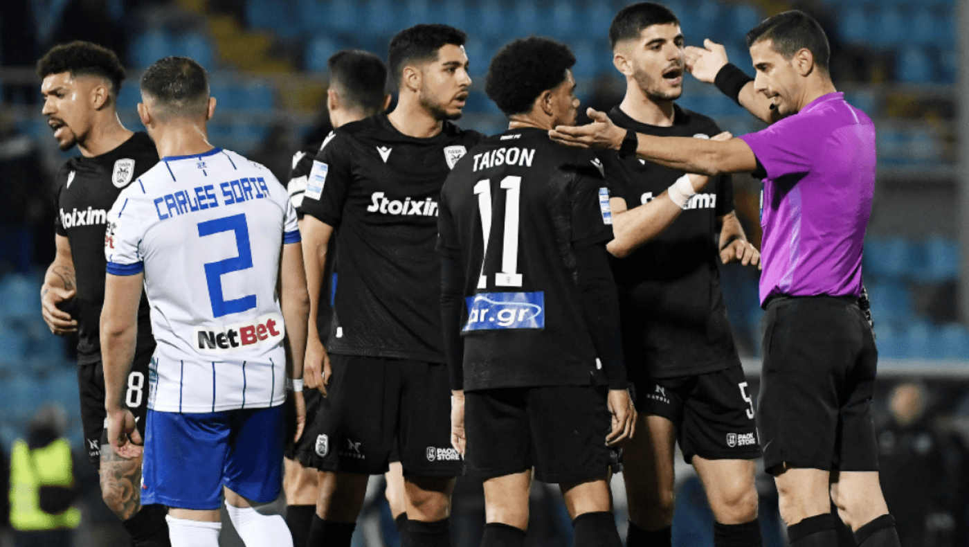 Και… ξαφνικά με διαιτητή Ευαγγέλου που έχει 11 αγώνες αήττητος ο θρύλος