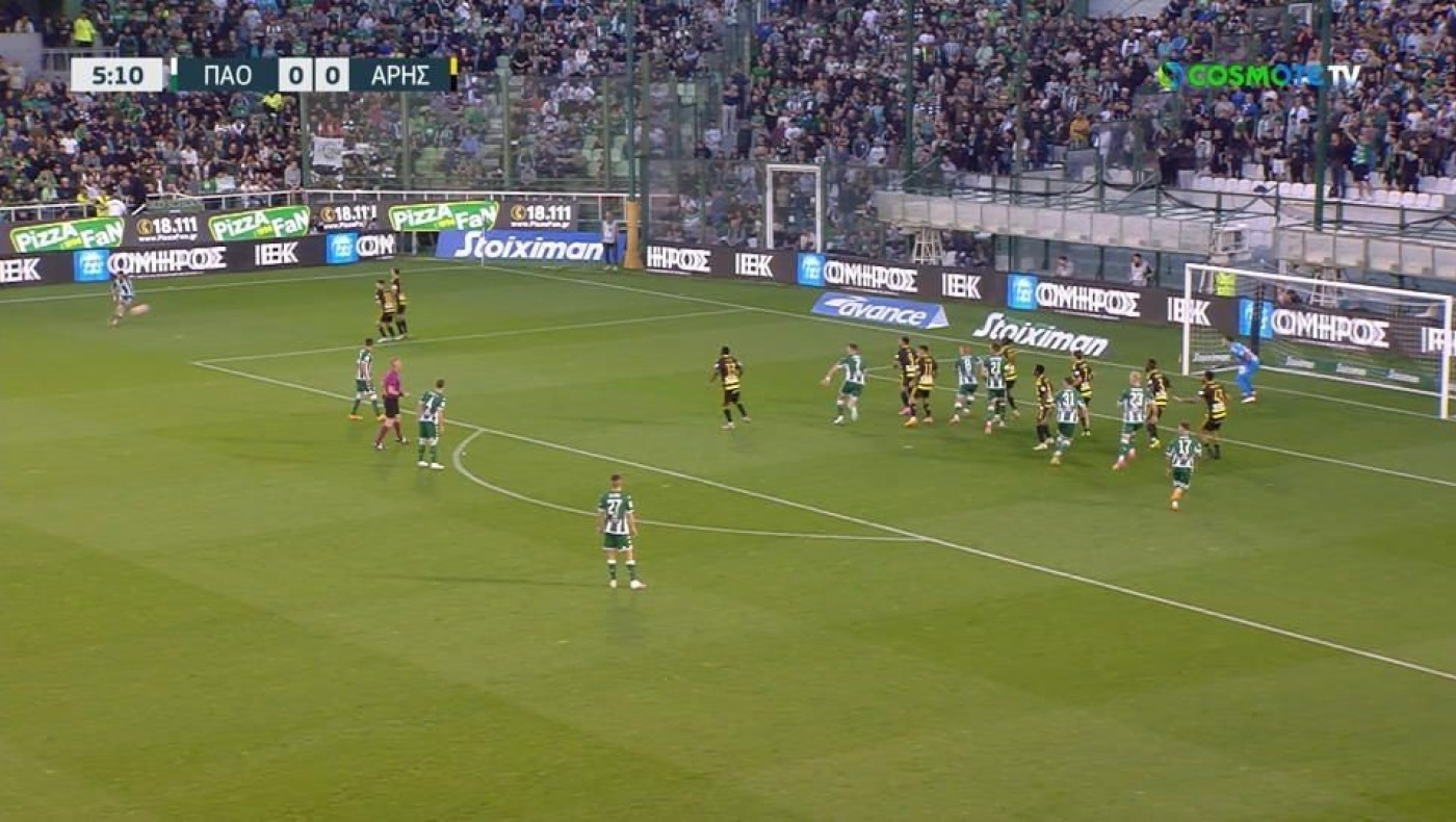 Άνοιξε το σκορ ο Παναθηναϊκός, με τον Κλεϊνχέισλερ﻿