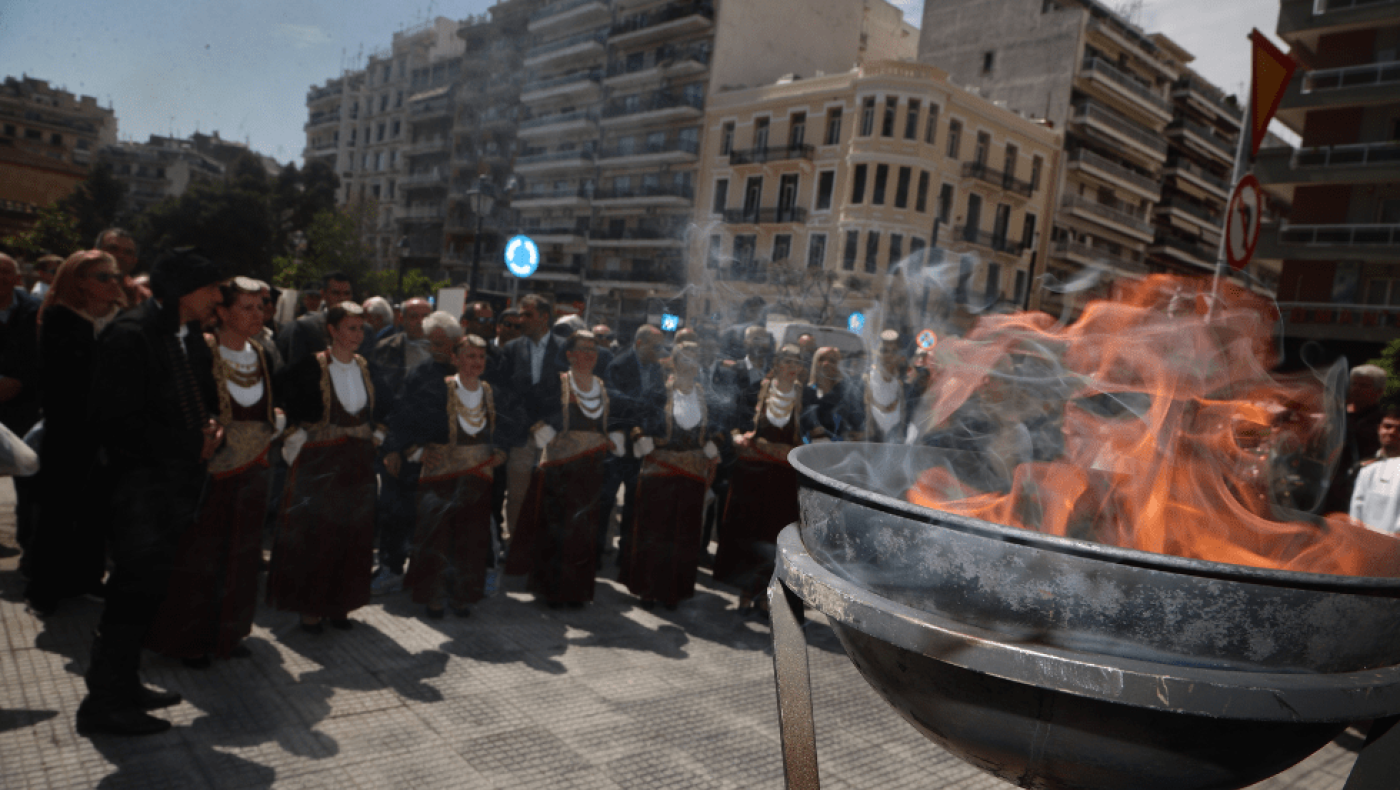 Άναψε η φλόγα μνήμης για τις 353.000 ψυχές των Ελλήνων του Πόντου στη Θεσσαλονίκη