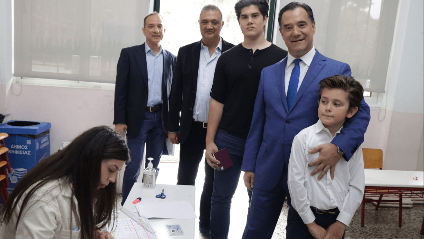 Πρώτα στην Εκκλησία και μετά στην κάλπη η οικογένεια Γεωργιάδη