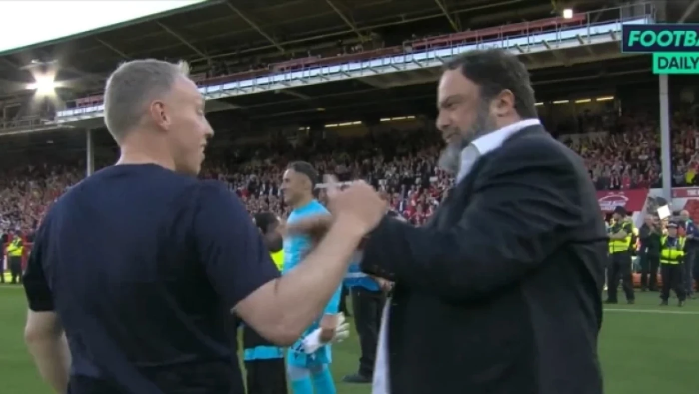 Ο Βαγγέλης Μαρινάκης συνεχάρη τον Κούπερ και τους παίκτες της Νότιγχαμ για την παραμονή στην κατηγορία