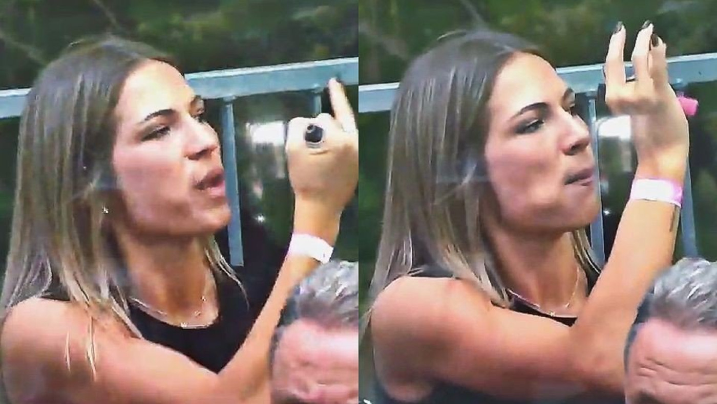 Πόλο: Γυναίκα φίλαθλος ξεκίνησε να χαιρετά στην κερκίδα και κατέληξε με υψωμένο... δάχτυλο!