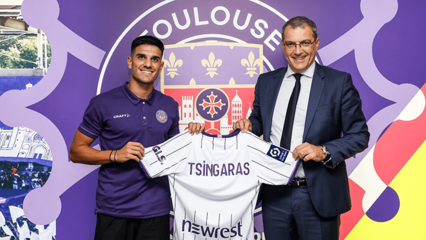 ΠΑΟΚ: Αποχαιρετά την Τουλούζ ο Τσιγγάρας: «Eυχαριστώ για όλα»