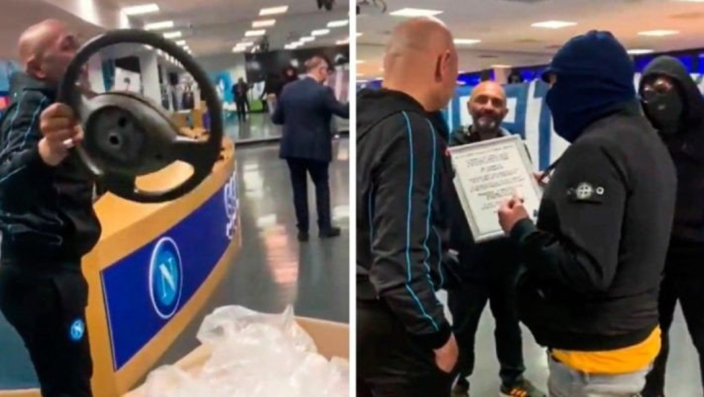 Νάπολι: Απίθανο δώρο στον Σπαλέτι-Του... γύρισαν το κλεμμένο του αυτοκίνητο