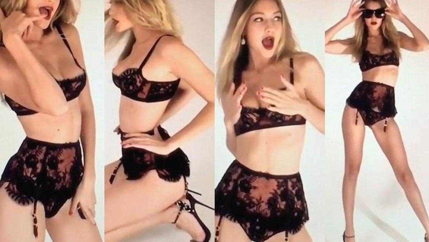 Πασίγνωστο μοντέλο χορεύει μόνο με τα εσώρουχα! (vid)